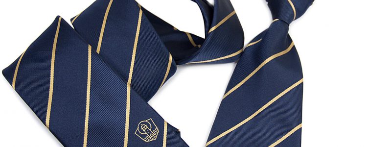 Krawaty z logo